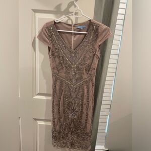 Antonio Melani vintage sequen dress; size 0